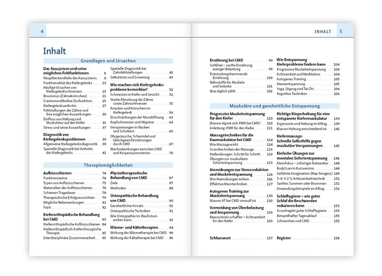 Produktbild: Kiefergelenkschmerzen, CMD und Z&auml;hneknirschen. Kompakt-Ratgeber