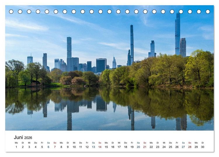 Produktbild: Meine Liebe New York (Tischkalender 2026 DIN A5 quer), CALVENDO Monatskalender