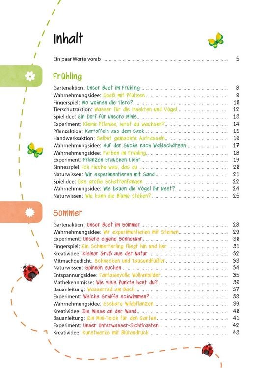 Produktbild: Das Kita-Jahreszeitenbuch: Natur erleben