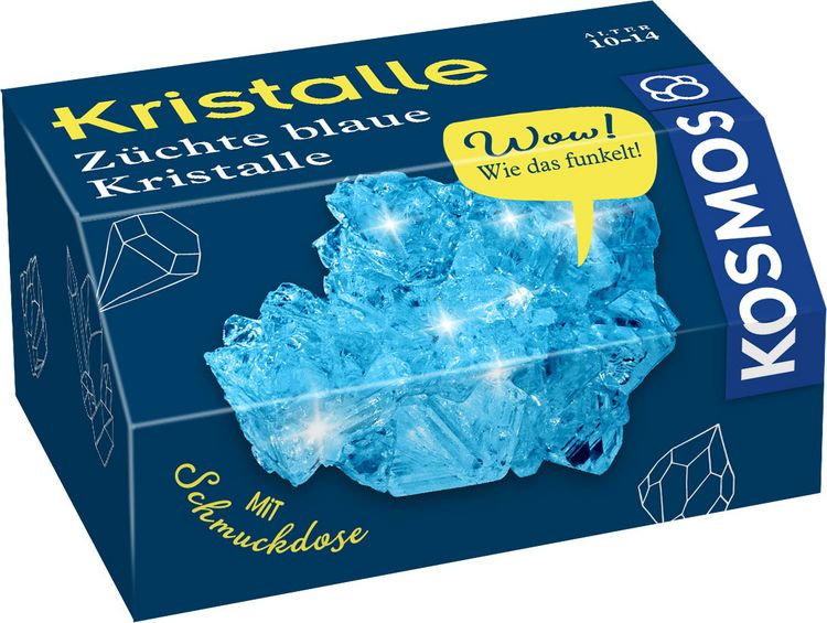 Produktbild: Blaue Kristalle selbst z&uuml;chten