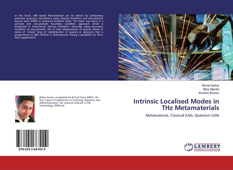 Produktbild: Intrinsic Localised Modes in THz Metamaterials