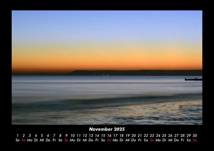 Produktbild: Sonnenunterg&auml;nge 2025 Fotokalender DIN A3