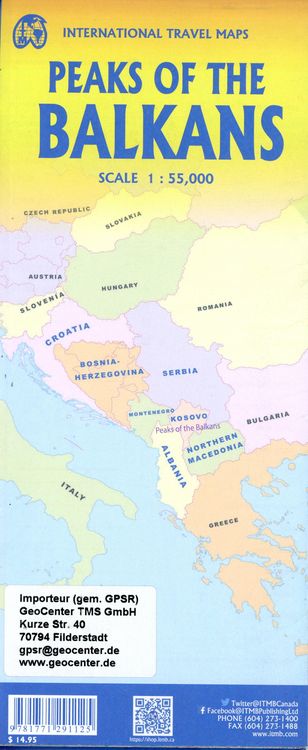 Produktbild: Balkans and Peaks