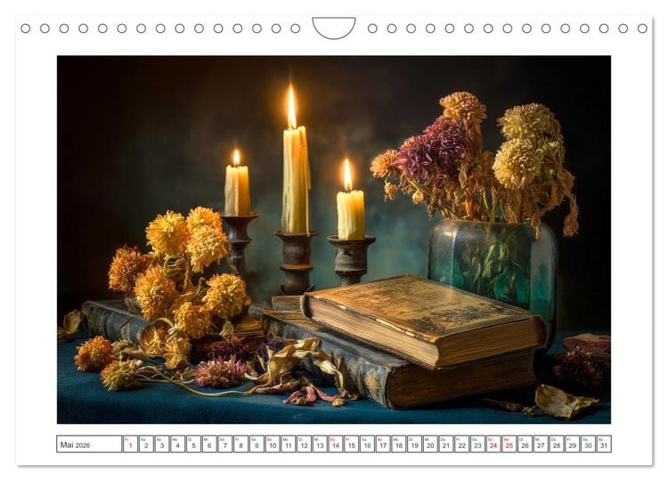 Produktbild: Schatten der Zeit (Wandkalender 2026 DIN A4 quer), CALVENDO Monatskalender