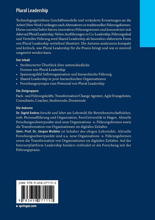 Produktbild: Plural Leadership