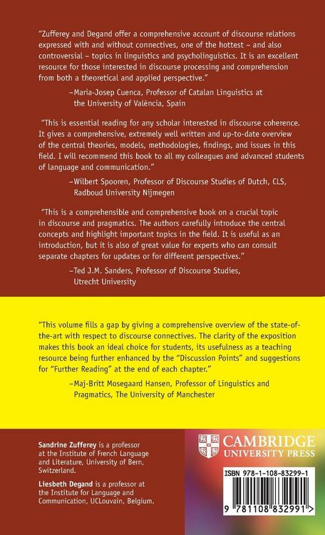 Produktbild: Connectives and Discourse Relations