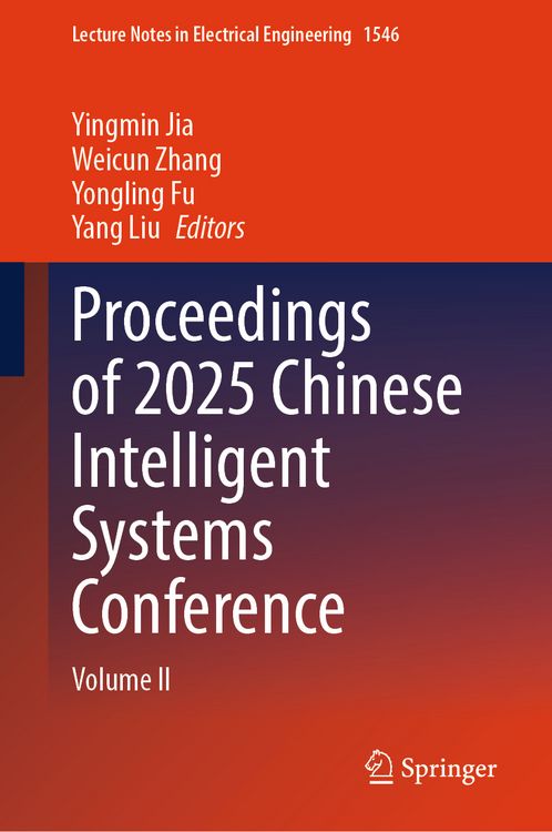 Produktbild: Proceedings of 2025 Chinese Intelligent Systems Conference