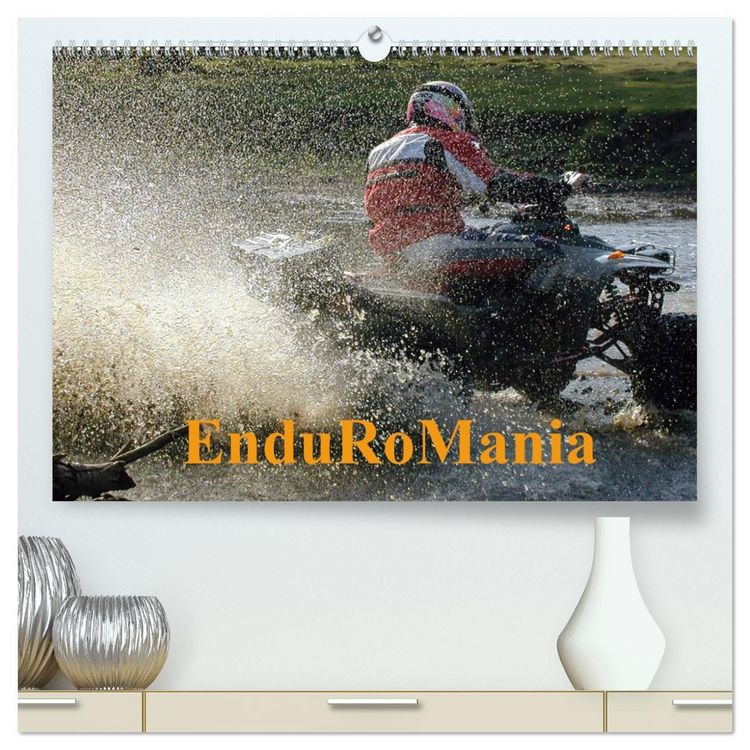 Produktbild: EnduRoMania (hochwertiger Premium Wandkalender 2026 DIN A2 quer), Kunstdruck in Hochglanz
