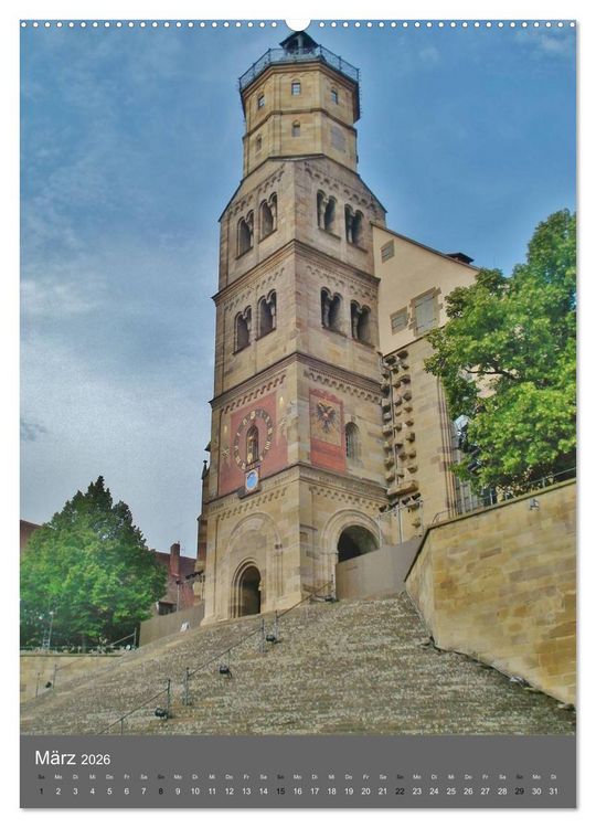Produktbild: Kirchen und Kl&ouml;ster in Deutschland (Wandkalender 2026 DIN A2 hoch), CALVENDO Monatskalender