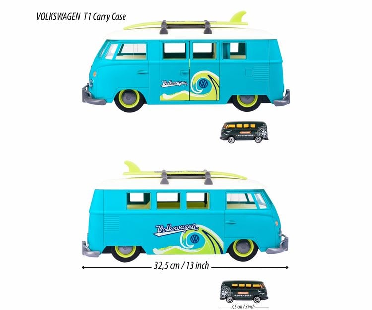 Produktbild: Majorette PKW Modell Volkswagen (VW) T1 Fertigmodell PKW Modell