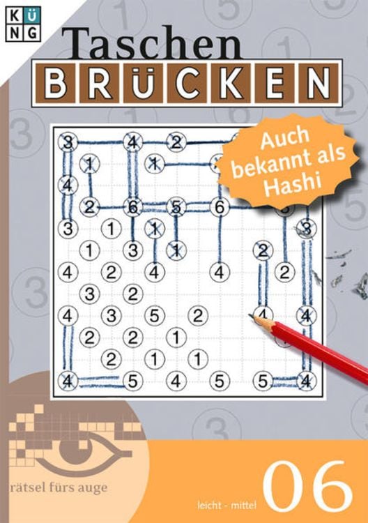 Produktbild: Brücken-Rätsel 06 - Auch als Hashi bekannt