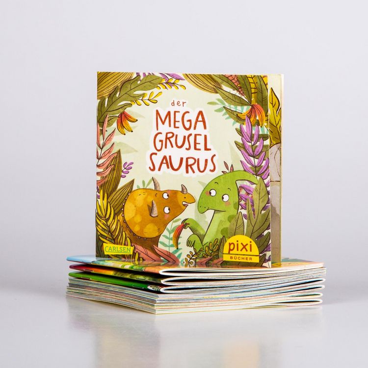 Produktbild: Pixi-8er-Set 279: Dinos und Drachen bei Pixi (8x1 Exemplar)