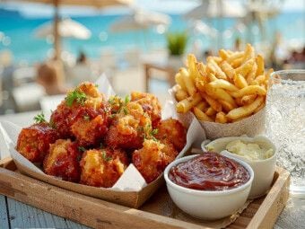 Produktbild: CALVENDO Puzzle Chicken Nuggets und Pommes - sie d&uuml;rfen nicht fehlen | 1000 Teile Lege-Gr&ouml;&szlig;e 64x48cm Foto-Puzzle f&uuml;r gl&uuml;ckliche Stunden