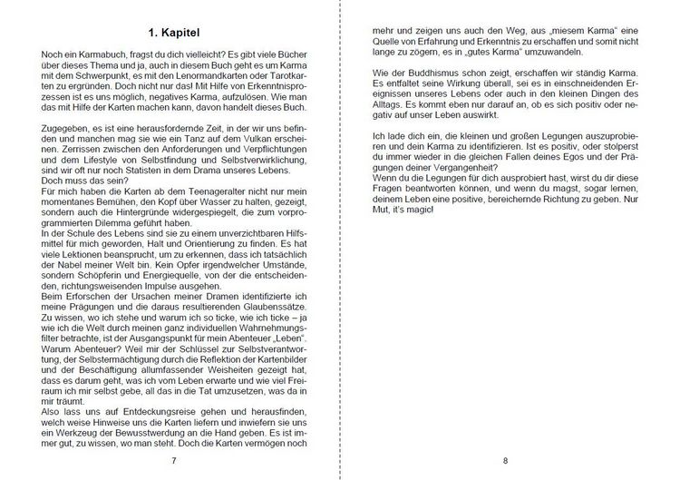 Produktbild: Kartenlegen ausf&uuml;hrlich erkl&auml;rt &ndash; Karma als Legungen mit den Lenormandkarten
