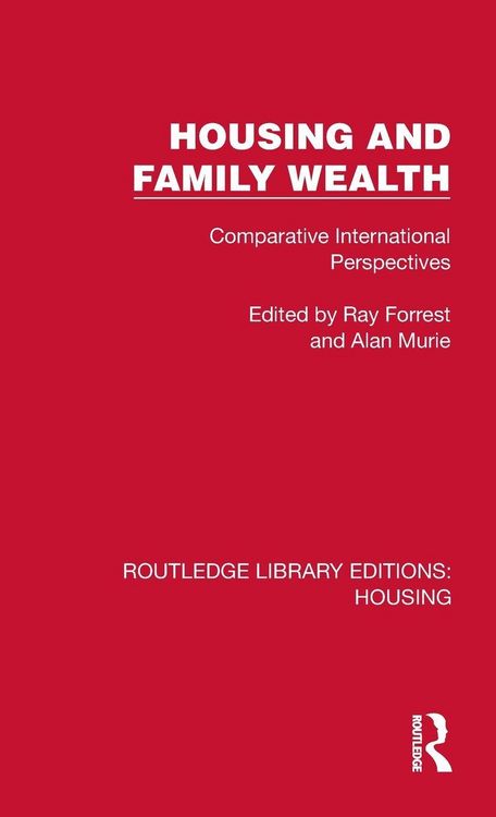 Produktbild: Housing and Family Wealth