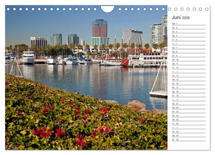 Produktbild: Los Angeles - Kalifornien (Wandkalender 2026 DIN A4 quer), CALVENDO Monatskalender