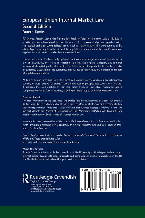 Produktbild: European Union Internal Market