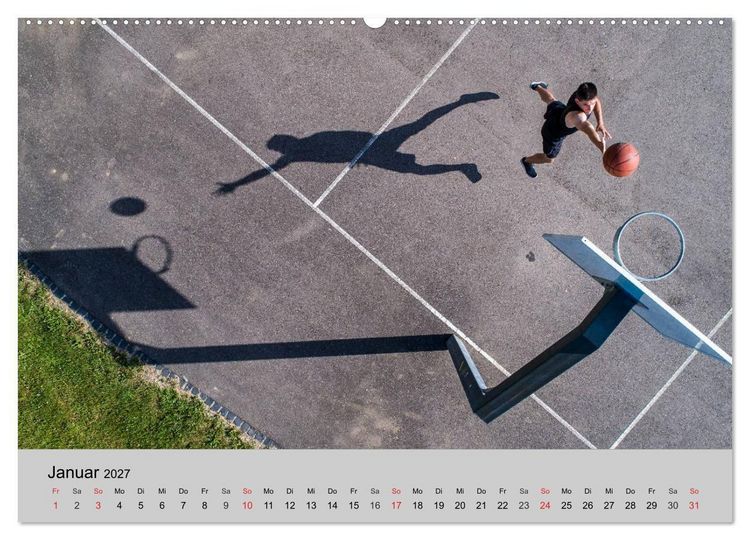 Produktbild: Momente des Sport (Wandkalender 2027 DIN A2 quer), CALVENDO Monatskalender