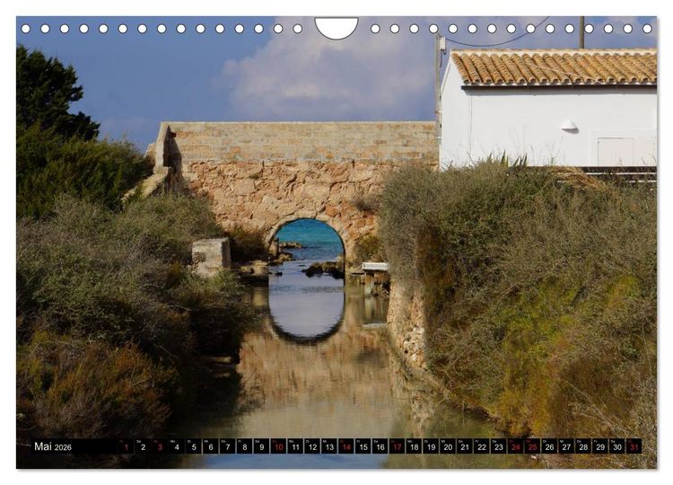 Produktbild: Formentera - Mittelmeerinsel voller Magie (Wandkalender 2026 DIN A4 quer), CALVENDO Monatskalender