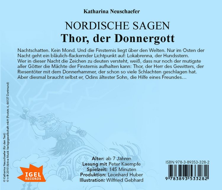Produktbild: Nordische Sagen. Thor, der Donnergott