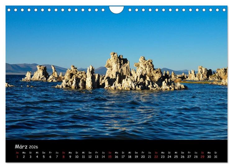 Produktbild: Rundreise Kalifornien mit Las Vegas (Wandkalender 2026 DIN A4 quer), CALVENDO Monatskalender