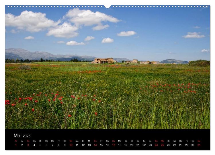 Produktbild: Mallorca wo es am sch&ouml;nsten ist (Wandkalender 2026 DIN A2 quer), CALVENDO Monatskalender