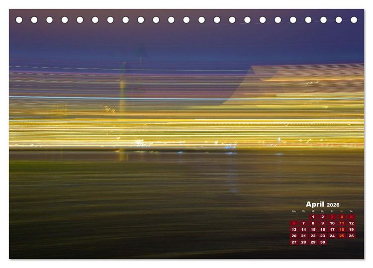 Produktbild: Die Spuren des Lichts (Tischkalender 2026 DIN A5 quer), CALVENDO Monatskalender