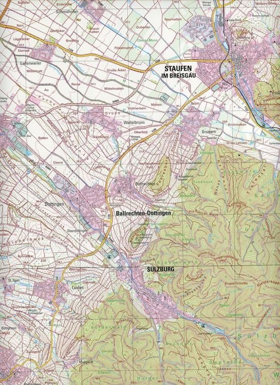 Produktbild: Staufen im Breisgau 1 : 25 000