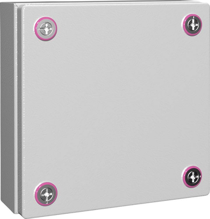 Produktbild: Rittal KX 1516.000 Installations-Geh&auml;use, Wand-Geh&auml;use 200 x 200 x 80 Stahlblech Lichtgrau 1 St.