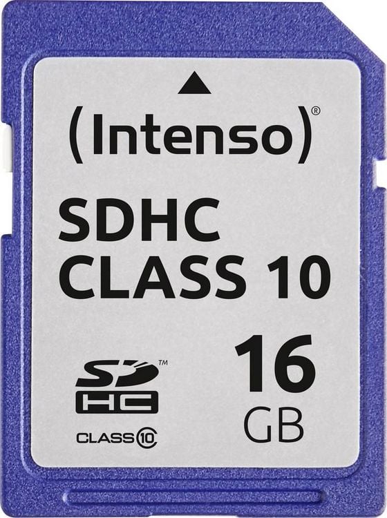 Produktbild: Intenso 3411470 SDHC-Karte 16 GB Class 10