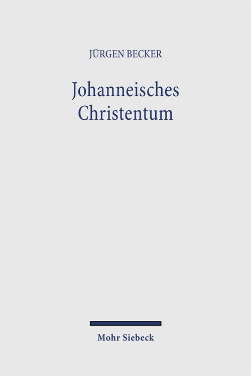 Produktbild: Johanneisches Christentum