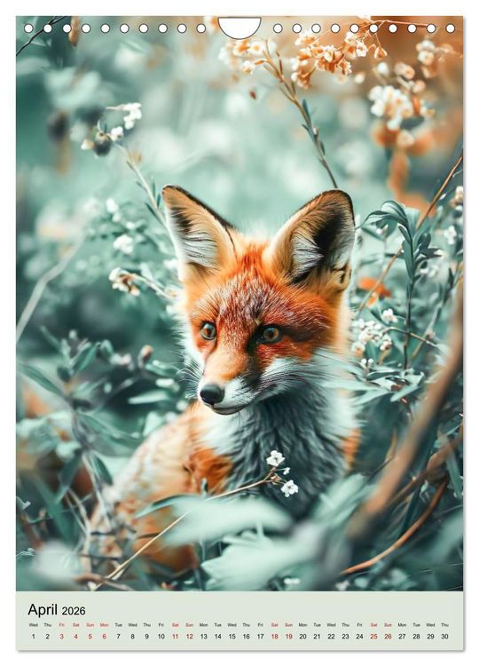 Produktbild: Baby Wildlife (Wall Calendar 2026 DIN A4 portrait), CALVENDO 12 Month Wall Calendar