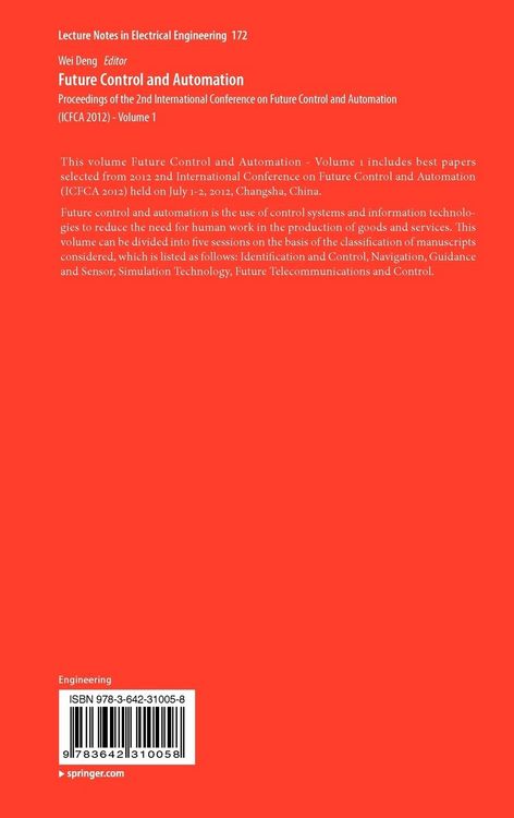 Produktbild: Future Control and Automation