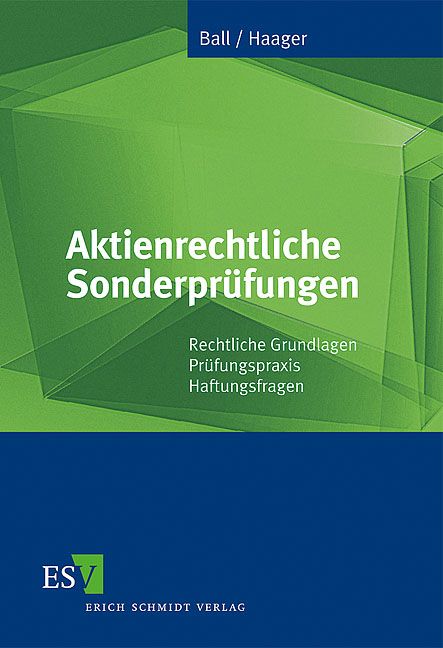 Produktbild: Aktienrechtliche Sonderpr&uuml;fungen