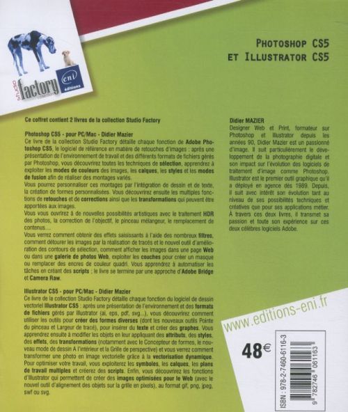 Produktbild: Photoshop CS5 et Illustrator CS5 : pour PC et Mac: coffret 2 livres