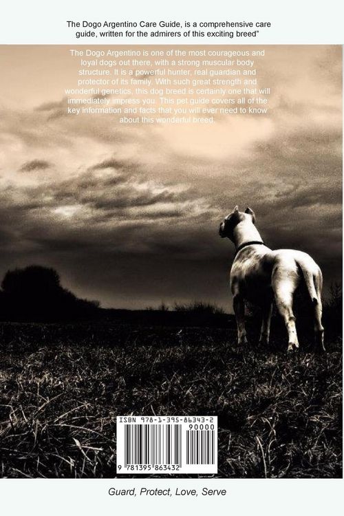 Produktbild: The Dogo Argentino Care Guide. Dogo Argentino Facts & Information