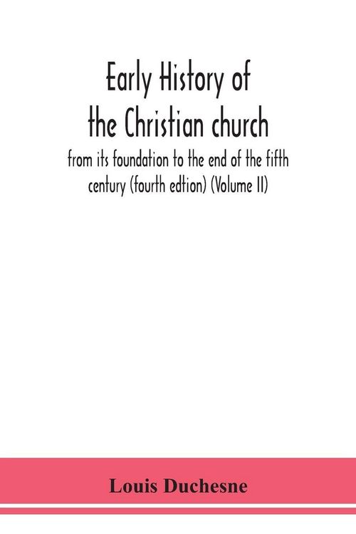 Produktbild: Early History Of The Christian Church