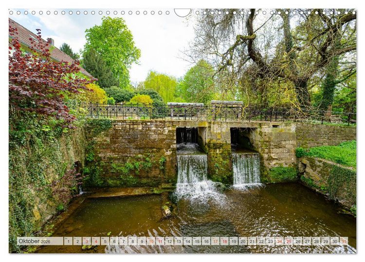 Produktbild: B&uuml;ckeburg Impressionen (Wandkalender 2026 DIN A3 quer), CALVENDO Monatskalender