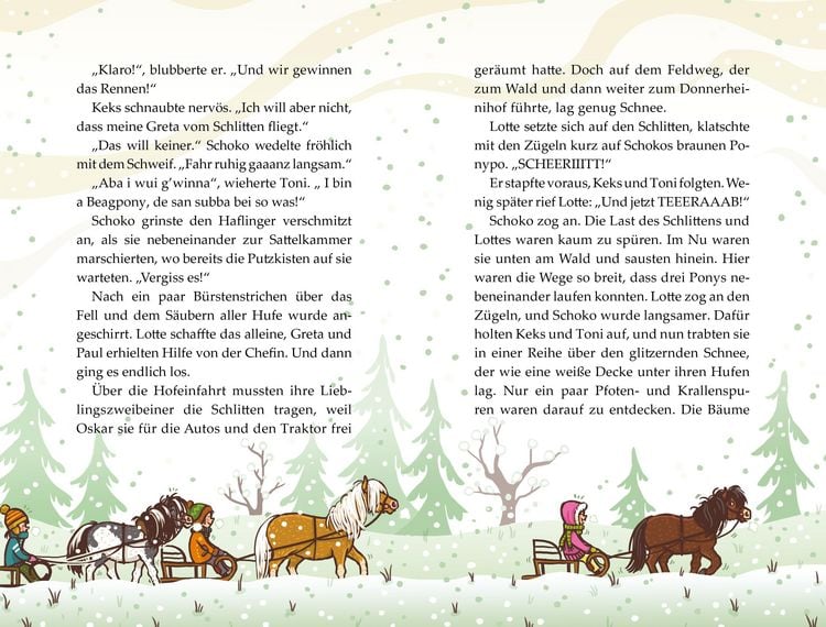 Produktbild: Die Haferhorde - Advent, Advent, ein Pony rennt!