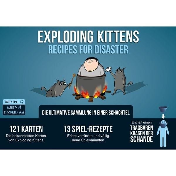 Produktbild: Exploding Kittens Recipes for Disaster