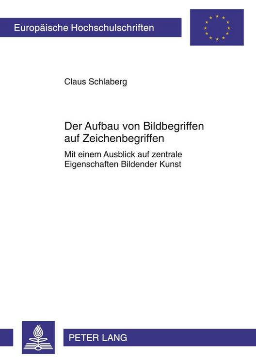 Produktbild: Der Aufbau von Bildbegriffen auf Zeichenbegriffen