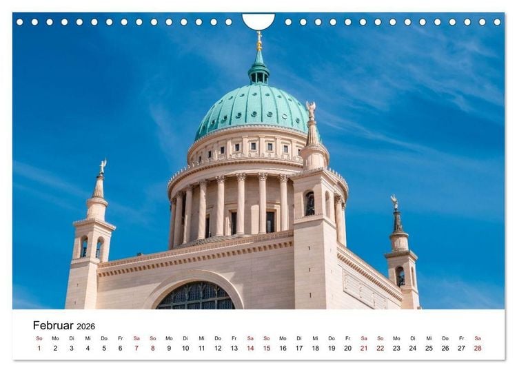 Produktbild: Potsdam - Ein Spaziergang Durch Zeitlose Eleganz (Wandkalender 2026 DIN A4 quer), CALVENDO Monatskalender