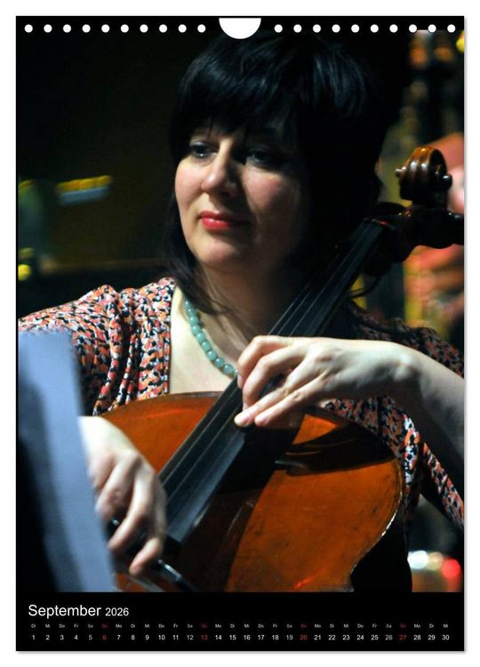 Produktbild: Jazz Frauen 2026 (Wandkalender 2026 DIN A4 hoch), CALVENDO Monatskalender