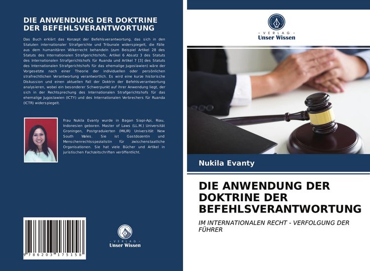 Produktbild: Die Anwendung der Doktrine der Befehlsverantwortung