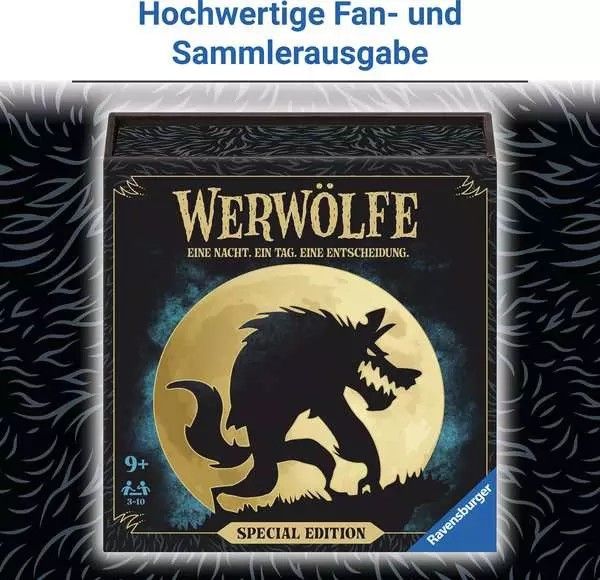Produktbild: Werw&ouml;lfe - Special Edition - Gesellschaftsspiel & Kartenspiel ab 9 Jahre