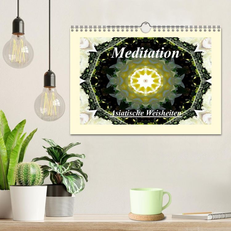 Produktbild: Meditation - Asiatische Weisheiten (Wandkalender 2027 DIN A4 quer), CALVENDO Monatskalender