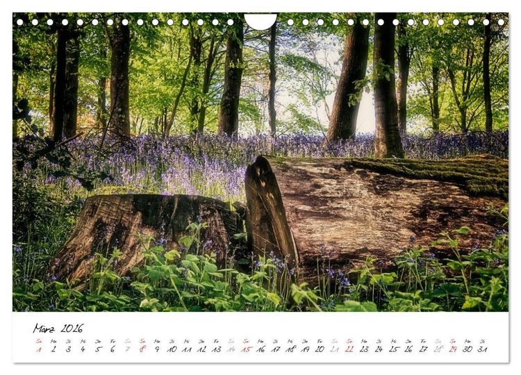 Produktbild: Romantisches Gro&szlig;britannien (Wandkalender 2026 DIN A4 quer), CALVENDO Monatskalender