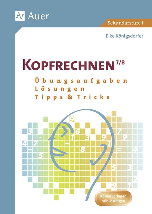Produktbild: Kopfrechnen Klasse 7/8