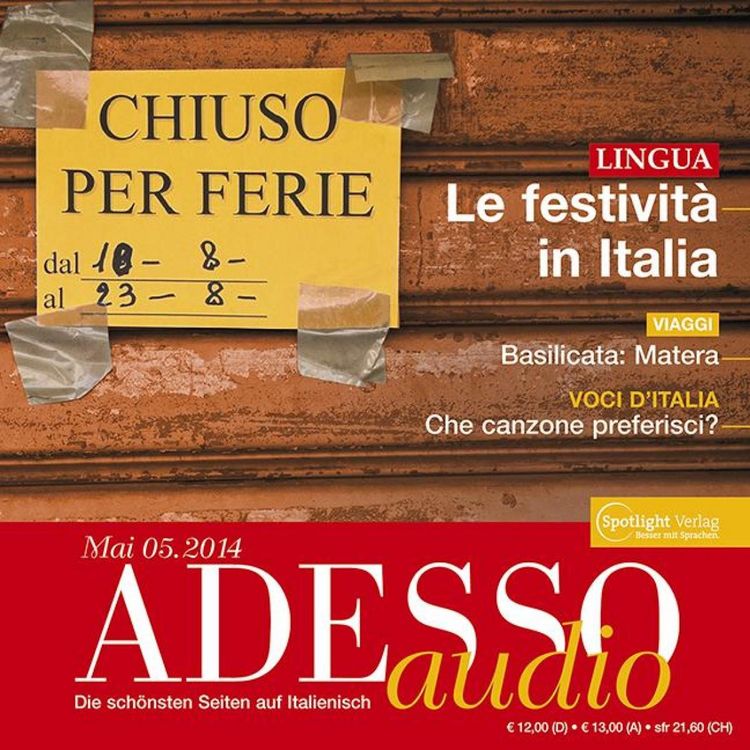 Produktbild: Italienisch lernen Audio - Italienische Festtage