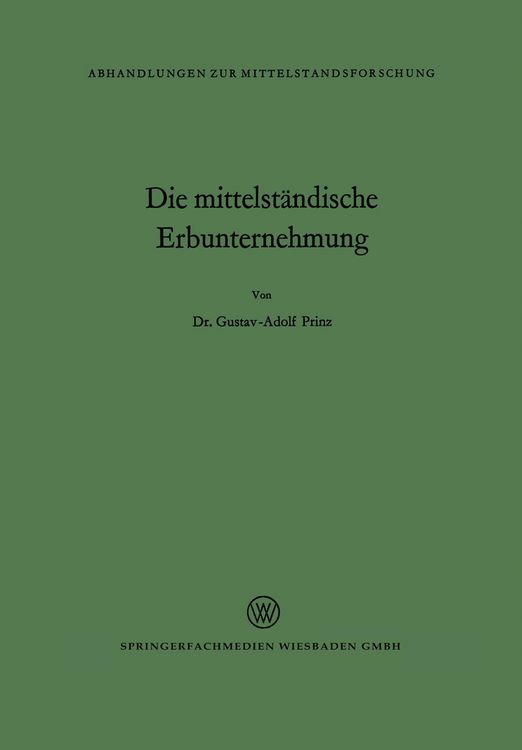 Produktbild: Die mittelst&auml;ndische Erbunternehmung